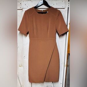 Classy Toccin tan dress. Size 6